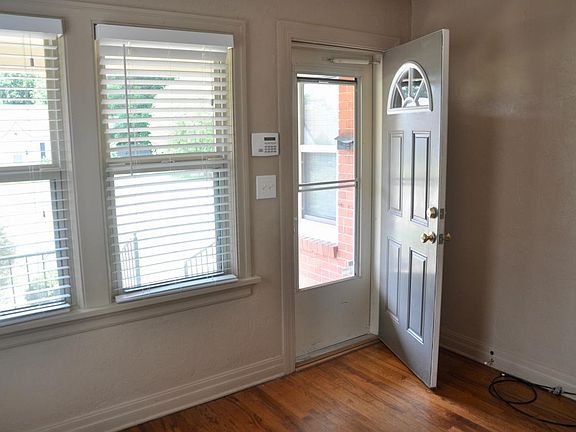View towards living room front door