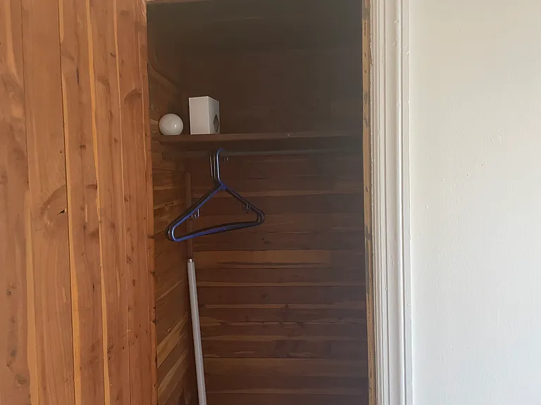 Cedar closet