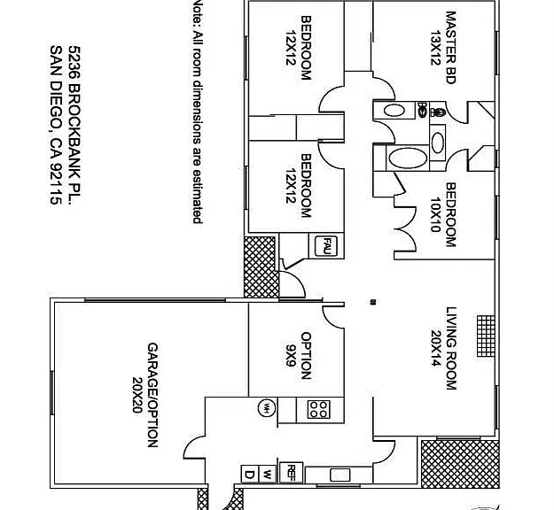 Nice house with good flow in quiet area - walk to SDSU