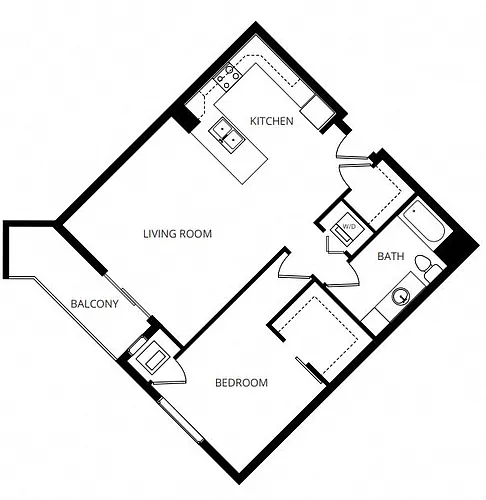 Floor plan B8
