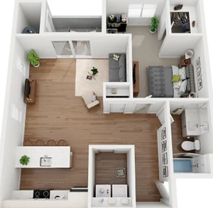 1 Bedroom | 1 Bath 1 Bedroom | 1 Bath