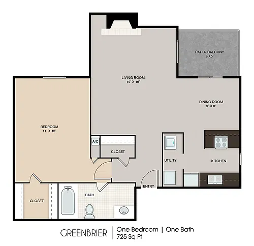 Floor plan Renovated
