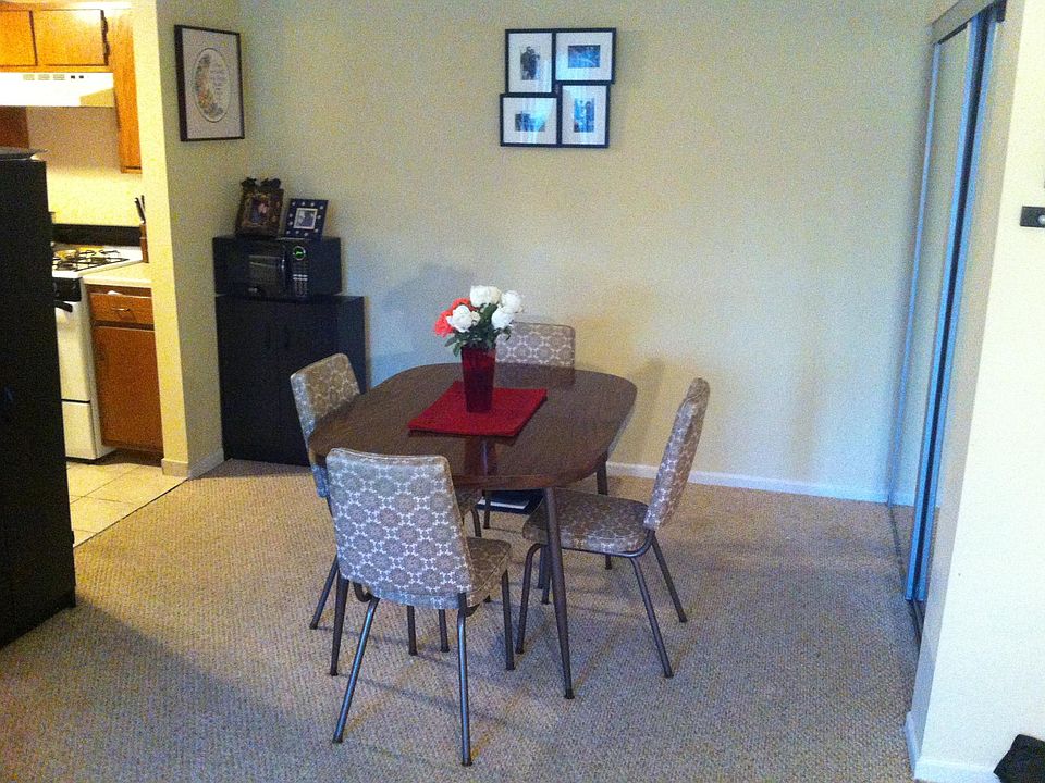 Dining Area with large storage closet