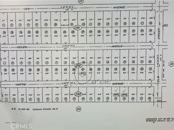 0 Hattie Ave #616, Cabazon, CA 92230