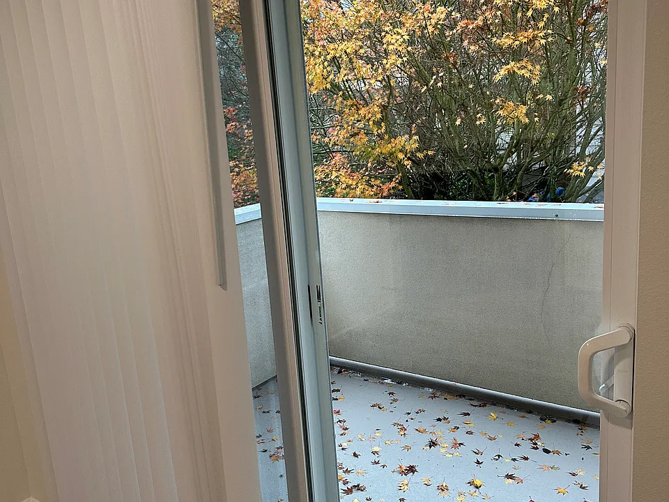 Deck off living room