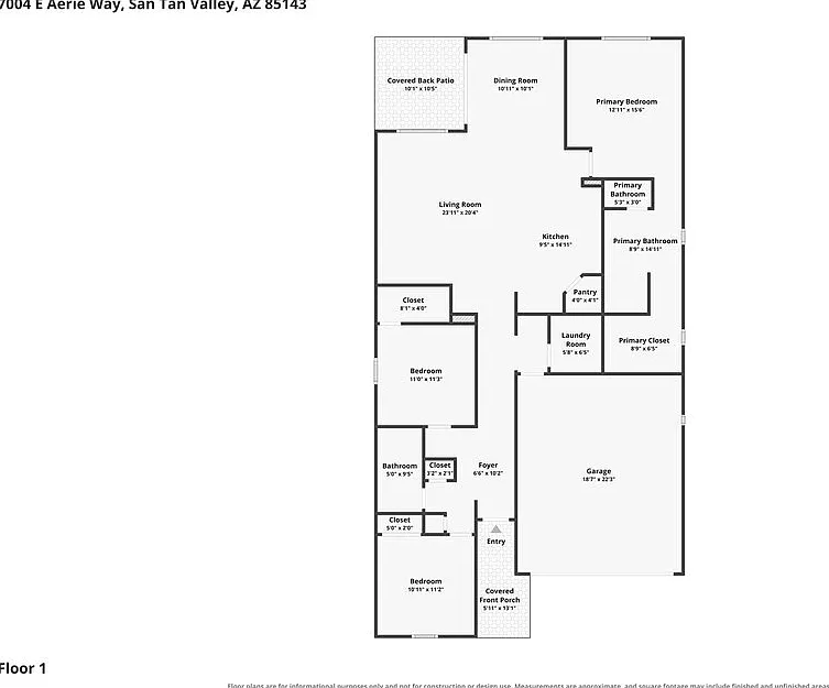 3 bed, 2.0 bath, 1613 sqft, $1,895 — Photo 2