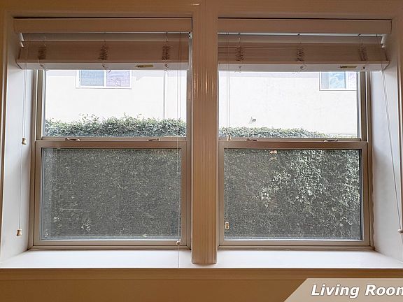 Living room window view