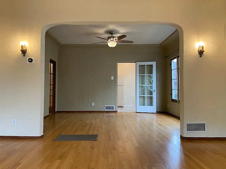 DINING ROOM VIEW FROM LIVING ROOM