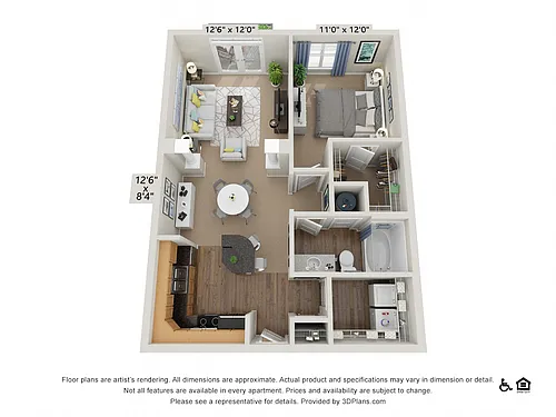 Floor plan B1