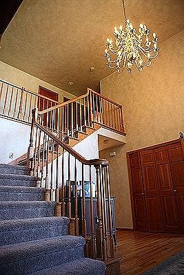2-story grand foyer