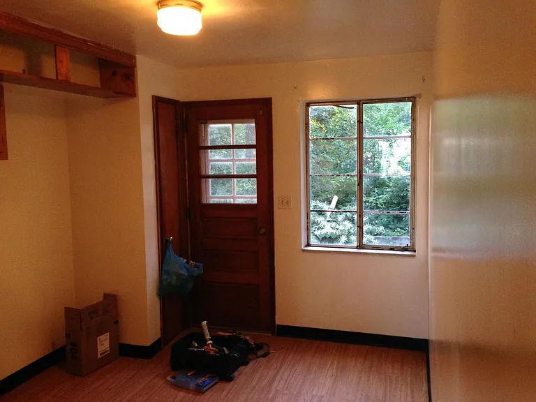 kitchen back door