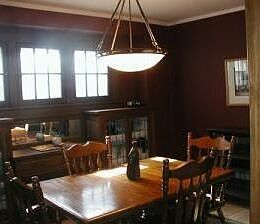 spacious formal dining rm