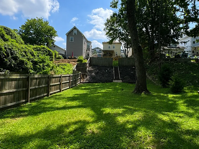 Lower backyard