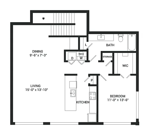 Floor plan TH2