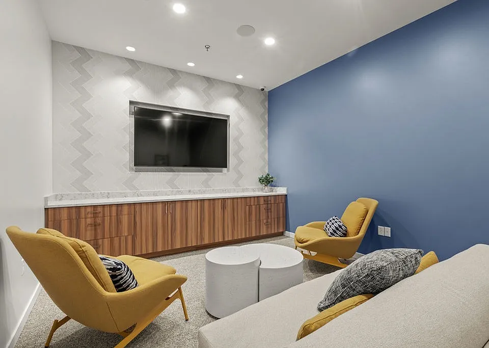 Indulge in cinematic delights or gaming adventures in our multimedia room.