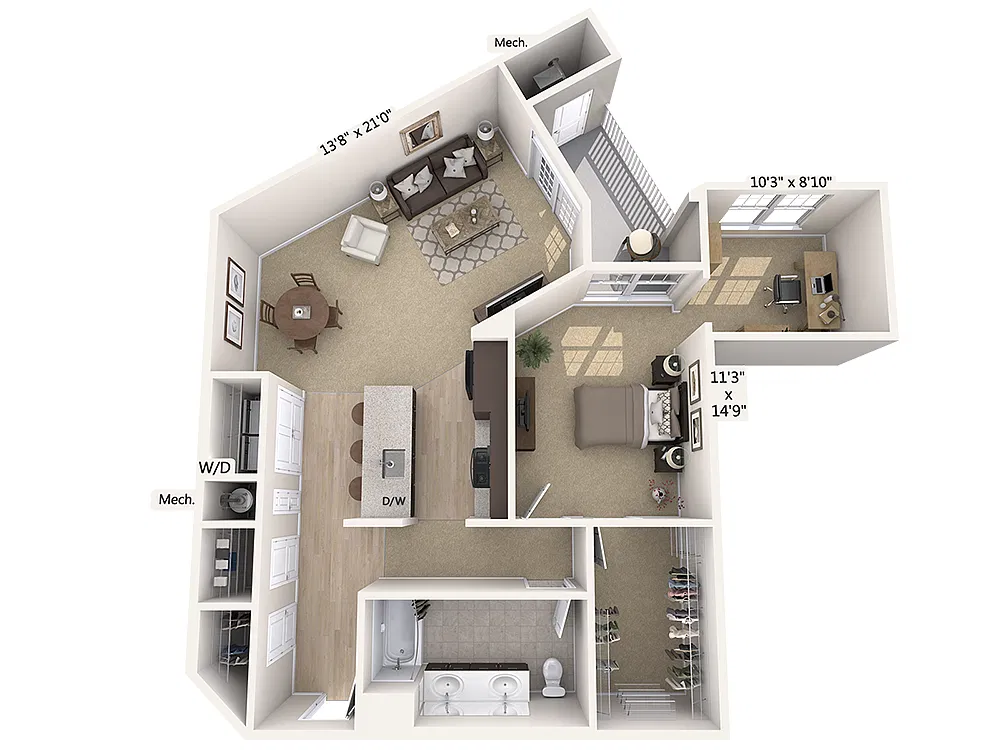 Floor plan A6D