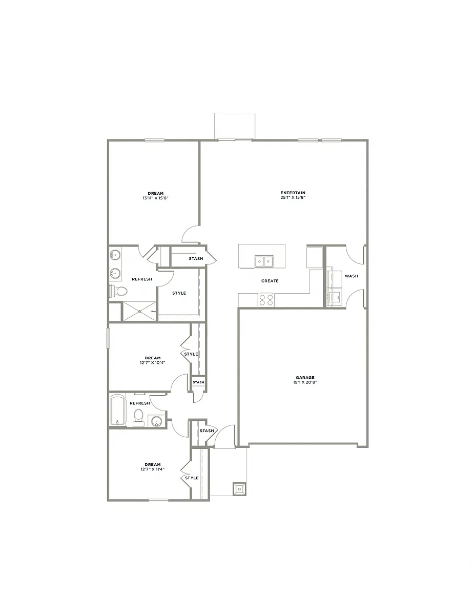 Floor plan Dover