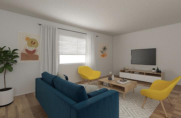 Spacious living room