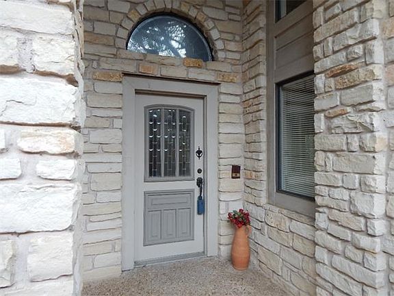 Front door into home