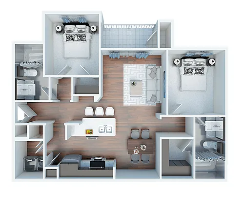 Floor plan B1