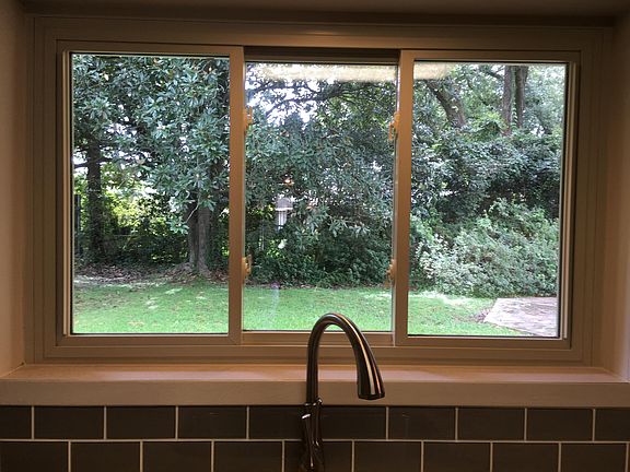 Working window over sink