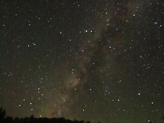 Dark skies, Milky Way views.