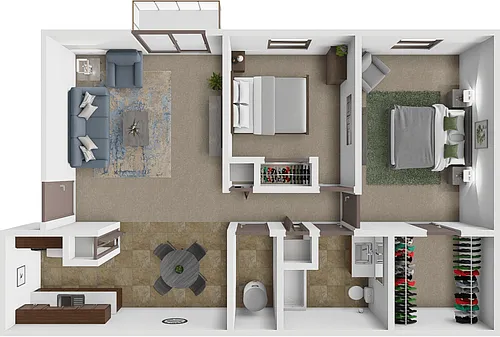 Floor plan Coltrane