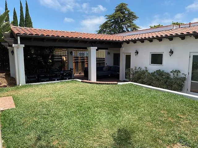 Another view of patio