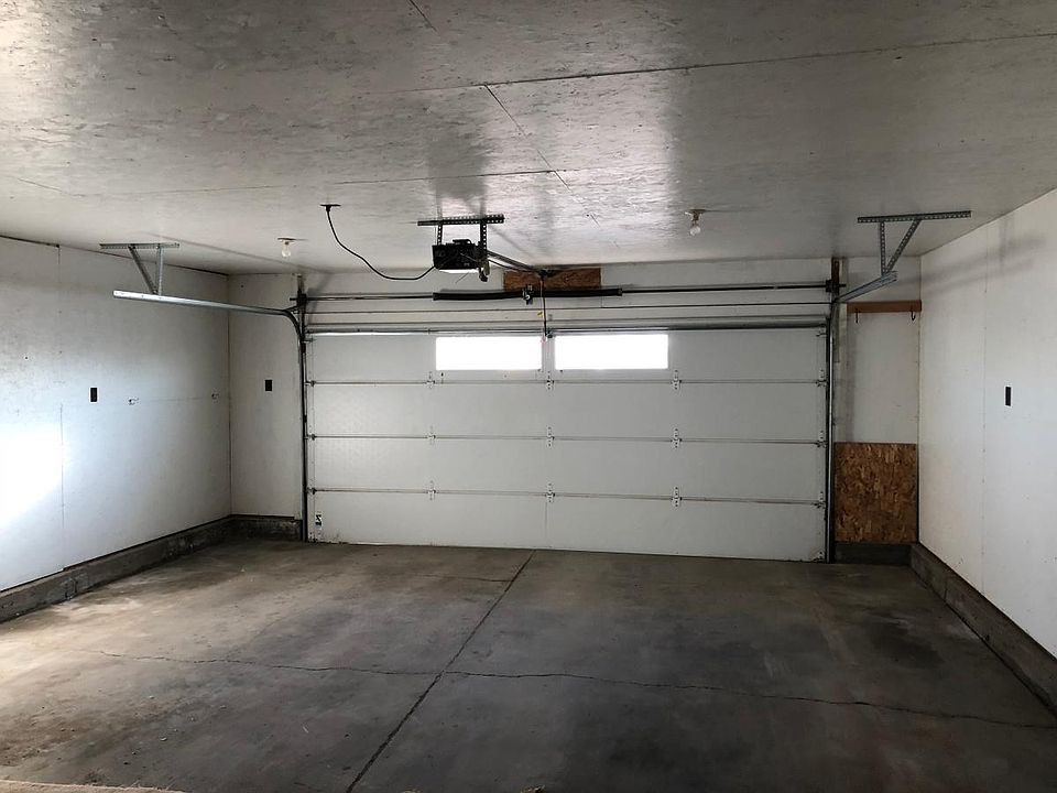 Inside of 2 car garage