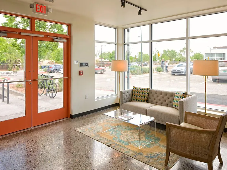 Front Lobby at Railyard Flats