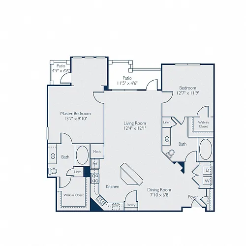 Floor plan B4