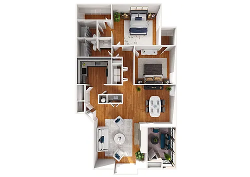 Floor plan The Birch Premier