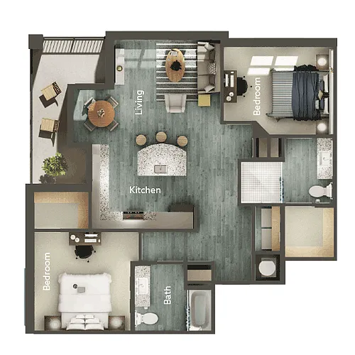 Floor plan B2