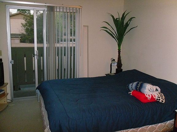 Private balcony from bedroom