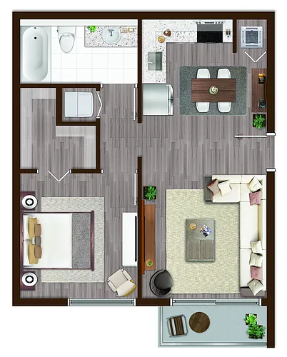 Floor plan A