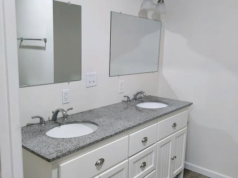 Master Bathroom double sinks