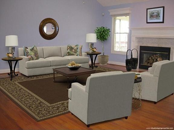 VAULTED GRT RM WGAS FIREPLACE