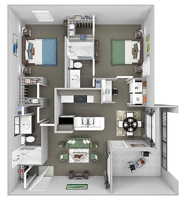 Floor plan B1