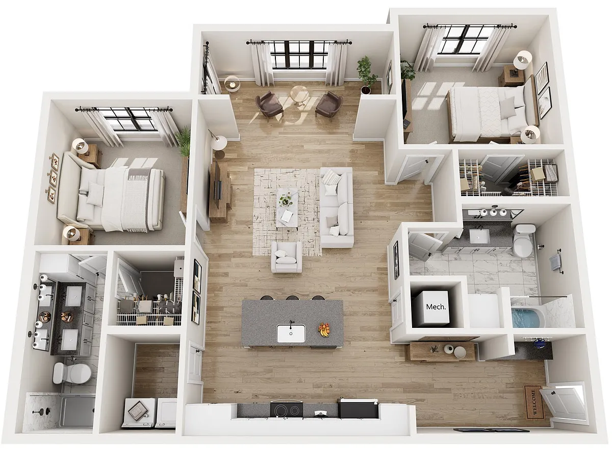 Floor plan 2D-SR