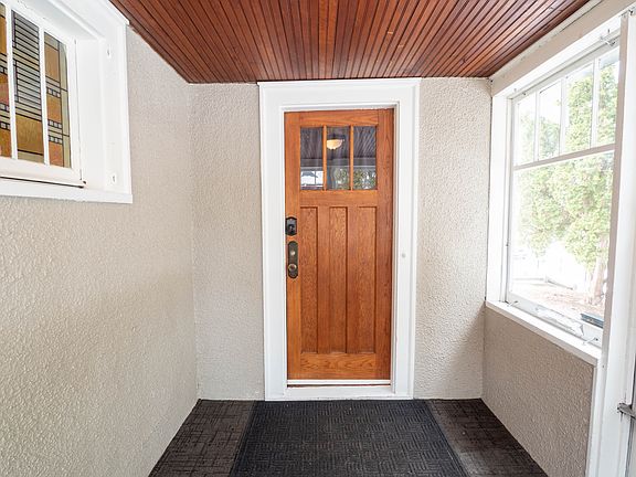Enclosed front porch