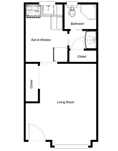 Floor plan Studio