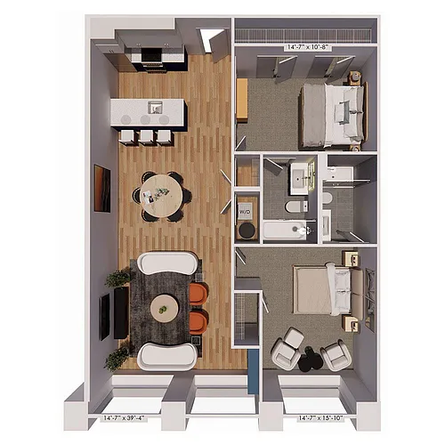 Floor plan C6