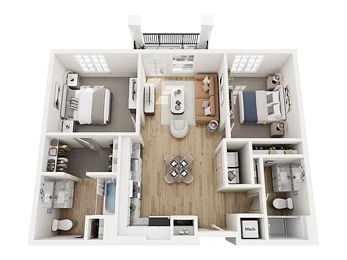 Floor plan Cypress A