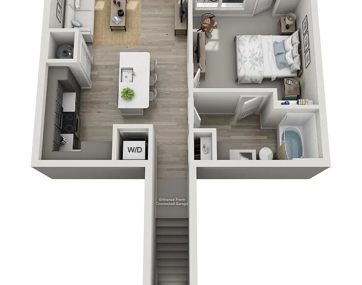 Novel Lockwood Glen - A2-U-ALT - 1 Beds - 1 Baths - 828 Sq. ft.