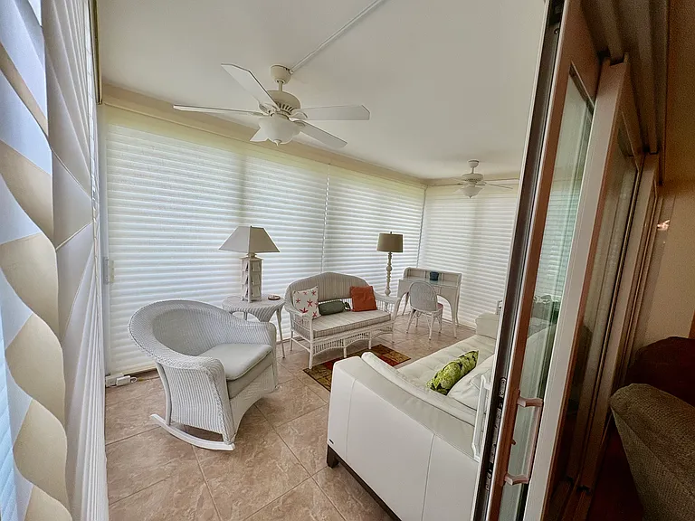 Patio off livingroom