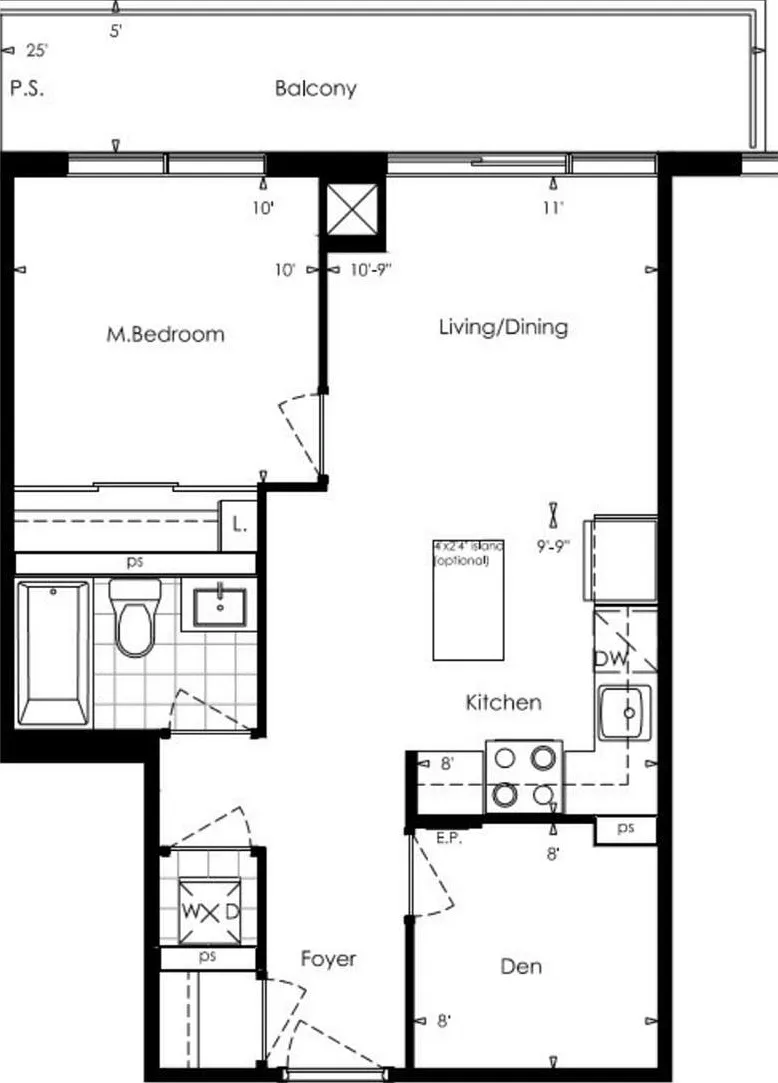 2 bed, $2,450 — Photo 1