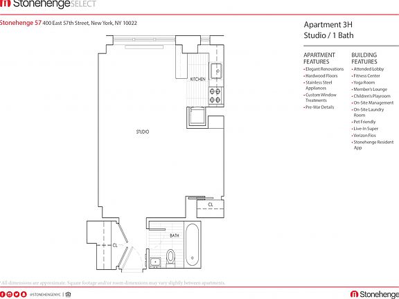 5th image of 400 E 57th St APT 9H