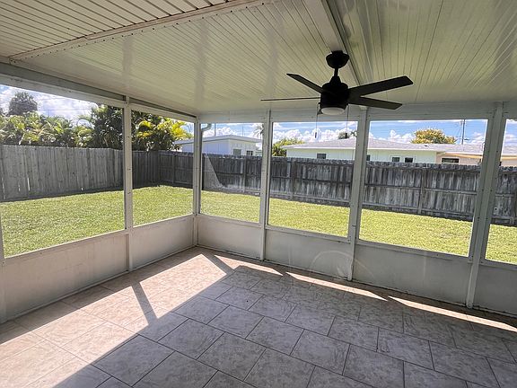 Large screened in patio