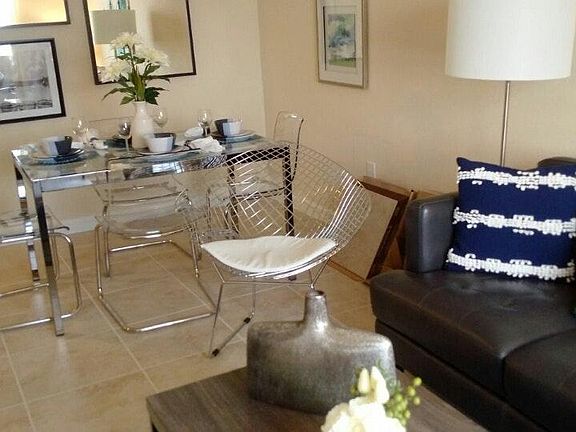 living & dining rooms