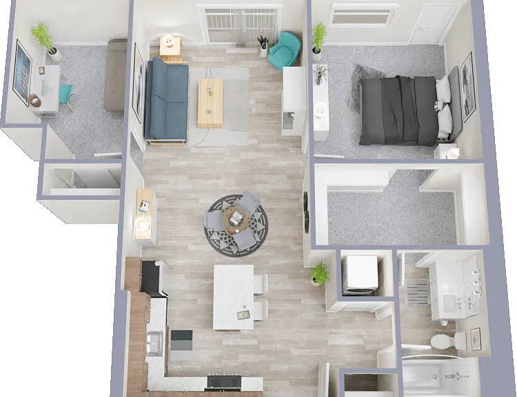 Fox B Floorplan Diagram